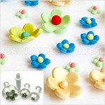 Cetakan Cookies Blossom Plunger