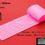 Cetakan Fondant Lace Mat Christmas Tree