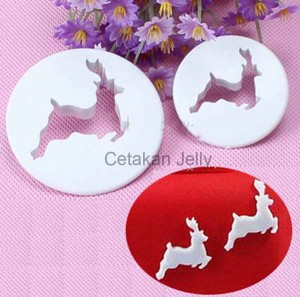 Cetakan Cookies Deer Cookie Cutter
