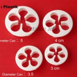 Cetakan Cookies Plum Cookie Cutter