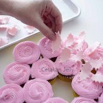 Alat Hias Kue Single Holly Leaf Plunger