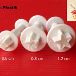 Cetakan Cookies Star Plunger