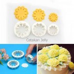 Cetakan Cookies Carnation Cutter