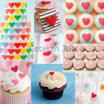 Cetakan Cookies Heart Plunger