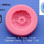 Cetakan Silikon Lotus I Fondant
