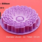 Cetakan Silikon Kue Puding Lotus II