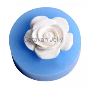 Cetakan Silikon Rose II Fondant