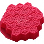 Cetakan Silikon Puding Kue Honeycomb