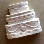 CJ Cetakan Silikon Kue Puding Medium Tart 6 Cav