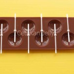 Cetakan Silikon Coklat Permen Lolipop Smile
