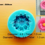 Cetakan Fondant Chrysant 1 cav
