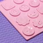 Cetakan Silikon Coklat Kancing 16 cav