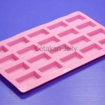 Cetakan Silikon Coklat Puding Box 20 cavity