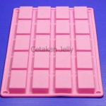 Cetakan Silikon Coklat Puding Box 20 cavity