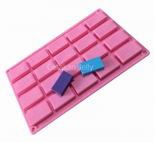 Cetakan Silikon Sabun Box 20 cavity