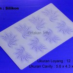 Cetakan Silikon Pagar Maple Sheet Fondant