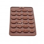 Cetakan Silikon Coklat Mini Flower Sheet