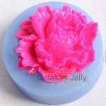 Cetakan Silikon Fondant Pink Peony