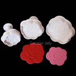 Cetakan Cookies Rose Plunger