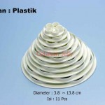 Alat Hias Kue Rose Petal Cutter Set of 11 Pcs
