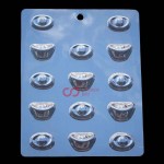 Cetakan Coklat Plastik Coin Kuno 14 cav