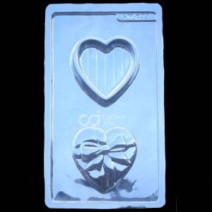 CJ Cetakan Coklat Praline Love Box I Plastik