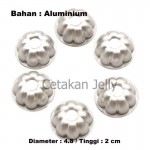 Cetakan Aluminium Manggis 6 Pcs