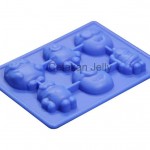 Cetakan Cokelat Puding Minion 6 cav