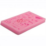 Cetakan Fondant / Clay Musical Instrument