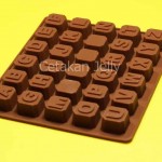 Cetakan Puding / Coklat Uppercase Box III (Huruf Besar)