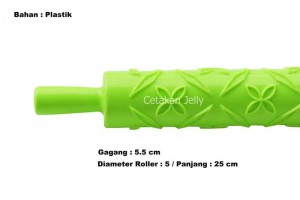 Rolling Pin Motif Batik