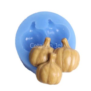 Cetakan Fondant Clay Bawang Putih Silikon