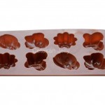 CJ Cetakan Silikon Coklat Puding Mini Flower & Butterfly