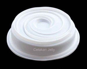 Cetakan Kue Puding Round Spin Silikon