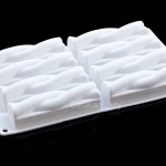 Cetakan Puding Kue Twist 8 cav Silikon