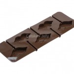 Cetakan Coklat Permen Lips Lolipop Silikon