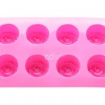 CJ Cetakan Kue Puding Rose 8 cavity III