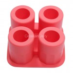 Cetakan Silikon Shooter 4 cav