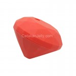 CJ Cetakan Coklat Puding Single Diamond Silikon