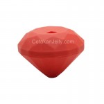 CJ Cetakan Coklat Puding Single Diamond Silikon