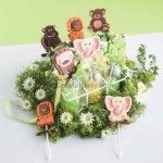 CJ Cetakan Coklat Permen Animal Lolipop Silikon