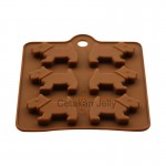 CJ Cetakan Silikon Coklat Puppy