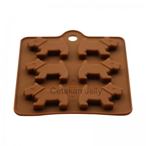 CJ Cetakan Silikon Coklat Puppy