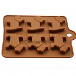 CJ Cetakan Silikon Coklat Puppy