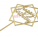 CJ Cake Topper Happy Birthday Double Kotak