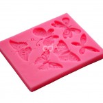 CJ Cetakan Fondant Clay Butterfly 6 cav