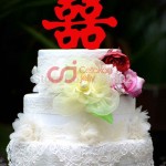 CJ Cake Topper Double Happiness