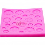 CJ Cetakan Fondant Clay Kancing