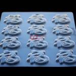 CJ Cetakan Coklat Lucky 12 cav Plastik