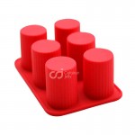 CJ Cetakan Coklat Puding Tube 6 cav